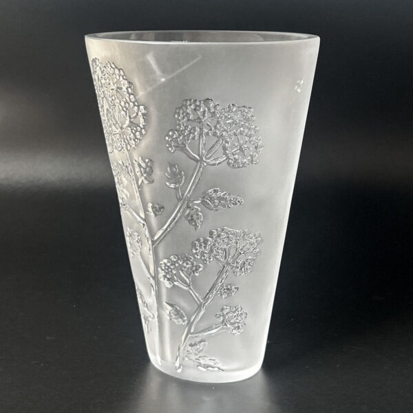 Rene Lalique Edelweiss Flower Vase 20th