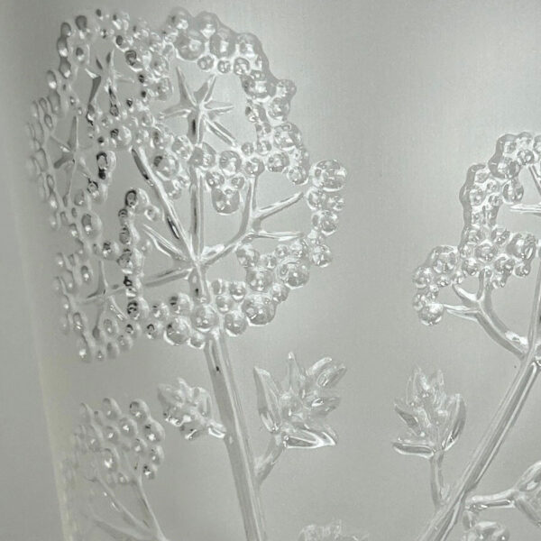 Rene Lalique Edelweiss Flower Vase 20th