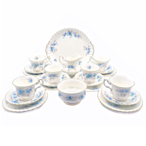 Royal Albert Blue Blossom 21 Piece Tea Service