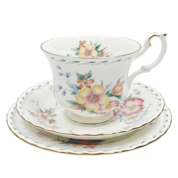 Royal Albert Constance Tea Trio