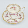 Royal Albert Dimity Rose Coffee Duo