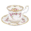 Royal Albert Dimity Rose Coffee Duo