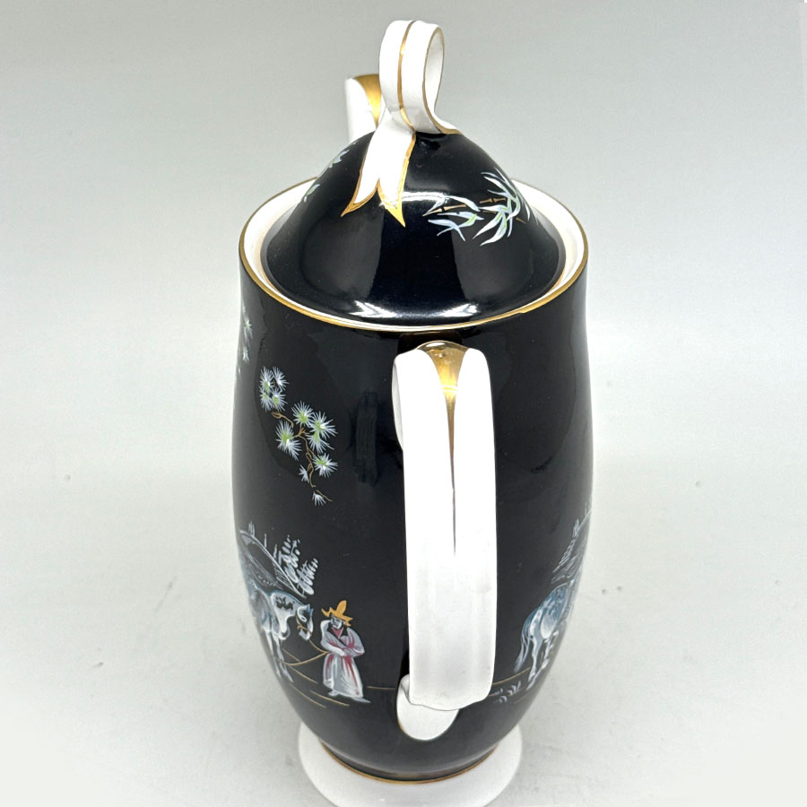 cafe-abakan　中国　加彩　豚俑　陶俑　置物　N　8950AE cafe-abakan 中国 加彩 豚俑 陶俑 置物 N 8950AE Kutani Aochibu