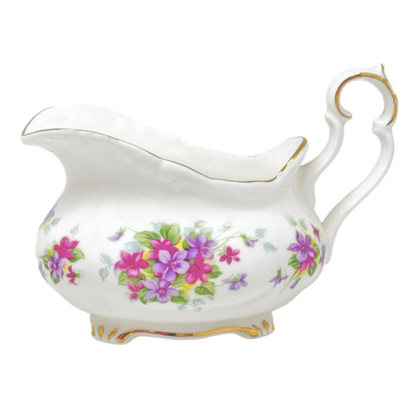 Royal Albert Violetta Coffee Milk Jug Victoria Shape