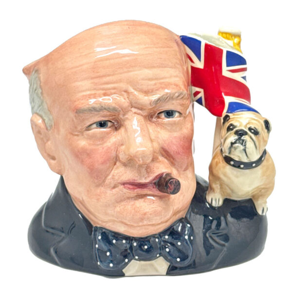 Royal Doulton Character Jug Winston Churchill Large D6907