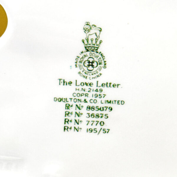 Royal Doulton Figurine Love Letter HN 2149