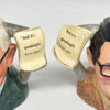 Royal Doulton Pair Character Jugs Ronnie Corbett and Ronnie Barker Pair D7113  D7114 Small