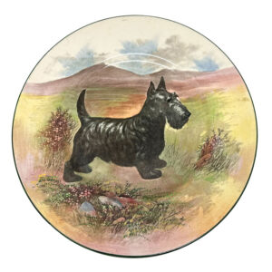 Royal Doulton Scottish Terrier Wall Plate C1940