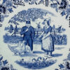 Royal-Sphinx-Delfts-Blauw-And-White-Feeding-Ducks-Wall-Plate-2 Royal Sphinx Delfts Blauw And White Feeding Ducks Wall Plate
