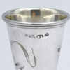 Silver-Russian-Engraved-Kiddush-Cup-Moscow-18993 Silver Russian Engraved Kiddush Cup Moscow 1899- 1908
