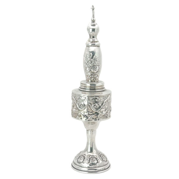 Sterling-Silver-Judaica-Spice-Tower-925 Sterling Silver Judaica Spice Tower 925