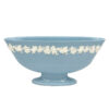Wedgwood Queensware Cream On Lavender Blue Mantle Vase