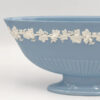 Wedgwood Queensware Cream On Lavender Blue Mantle Vase