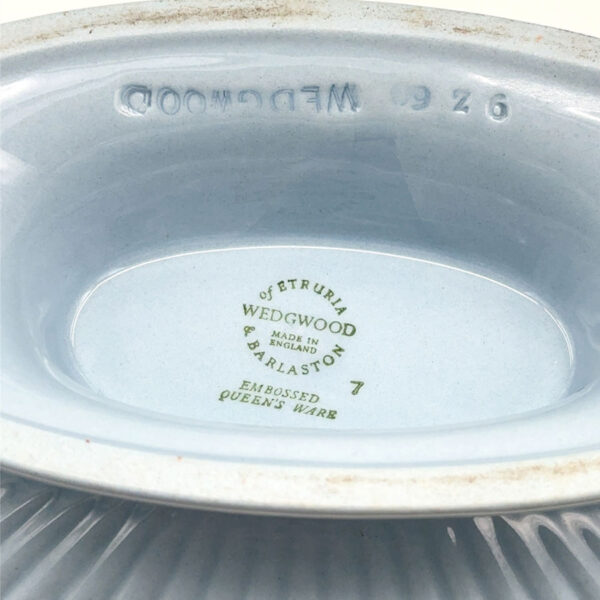 Wedgwood Queensware Cream On Lavender Blue Mantle Vase