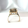 9ct Gold Cocktail Topaz Dress Ring