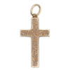 9ct Gold  Crucifix Cross Pendant
