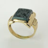 9ct-Gold-Hematite-Roman-Soldier-Intaglio-Ring-5 9ct Gold Hematite Roman Soldier Intaglio Ring
