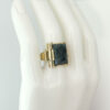 9ct-Gold-Hematite-Roman-Soldier-Intaglio-Ring-6 9ct Gold Hematite Roman Soldier Intaglio Ring