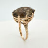 9ct Gold Topaz Cocktail Dress Ring