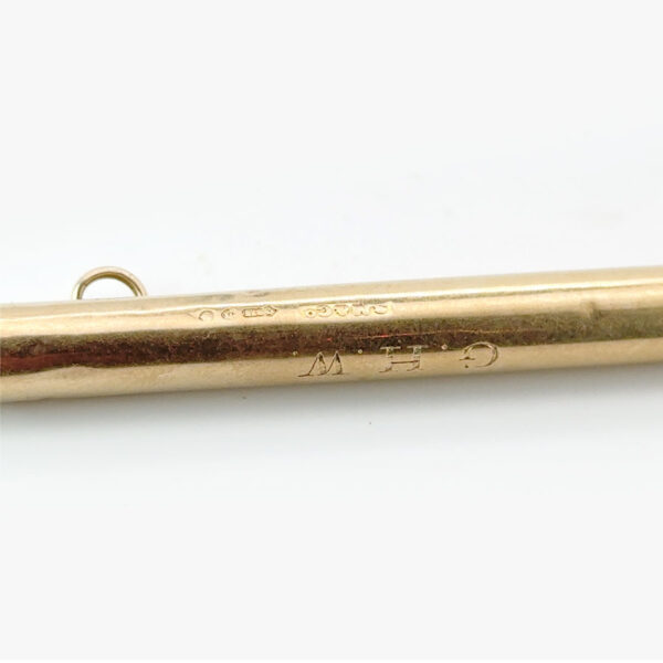 9ct Gold Victorian Sampson Mordan Propelling Pencil