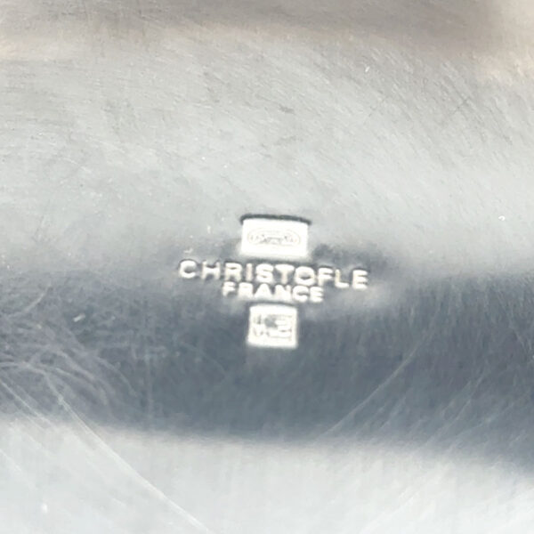 Christofle Silver Plate and Ebony France Wine Champagne Cooler