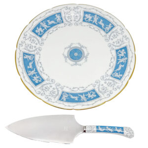 Coalport Revelry Large Cake Serving Platter and Cake Lifter