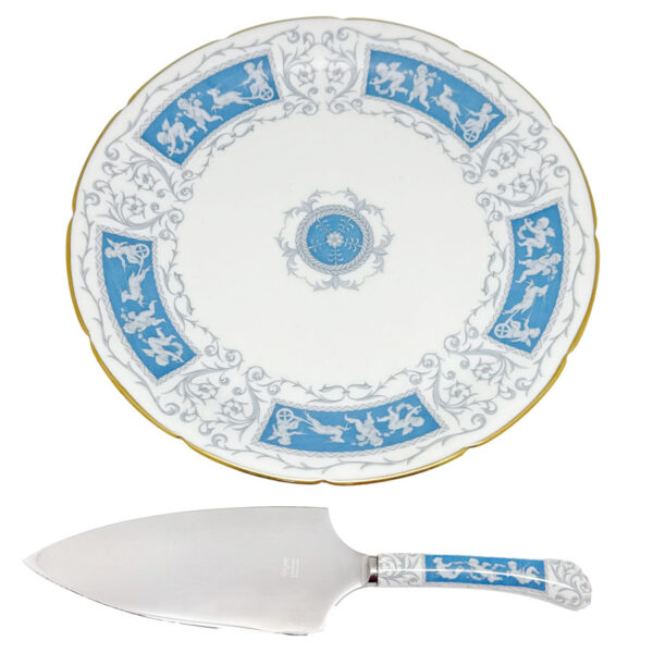 Coalport-Revelry-Large-Cake-Serving-Platter-and-Cake-Lifter Coalport Revelry Large Cake Serving Platter and Cake Lifter