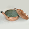 Copper-Round-With-Large-Hollow-Handle-Fish-Poacher-20th-4 Copper Round With Large Hollow Handle Fish Poacher 20th