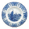 Delfts-Blue-And-White-Dutch-River-Scene-Wall-Charger-Bowl Delfts Blue And White Dutch River Scene Wall Charger Bowl