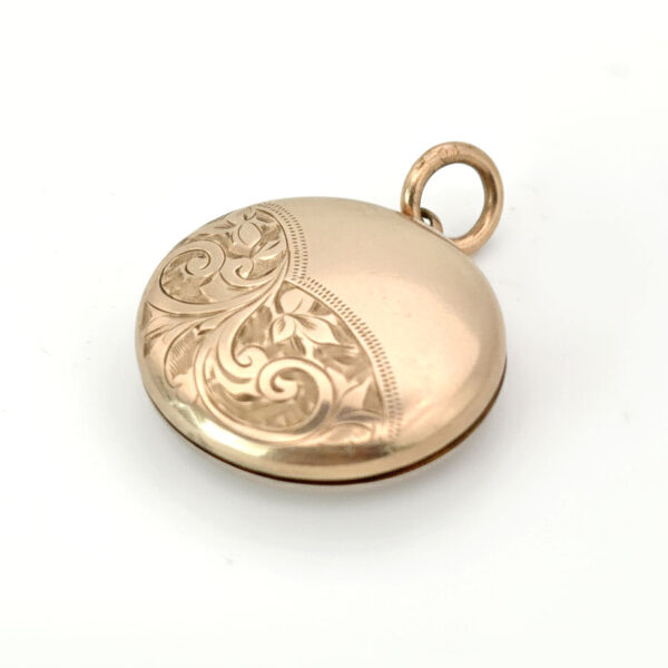 Edwardian 9ct Hinged Gold  Locket