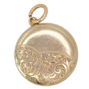 Edwardian 9ct Hinged Gold  Locket