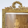 Edwardian Pair French Style Gilt Metal Picture Frames 20th