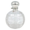 Edwardian  Silver Topped Perfume Bottle Birmingham 1911