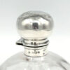 Edwardian  Silver Topped Perfume Bottle Birmingham 1911