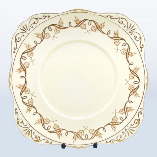 Grafton Golden Glory Ribbon Large Cake Plate
