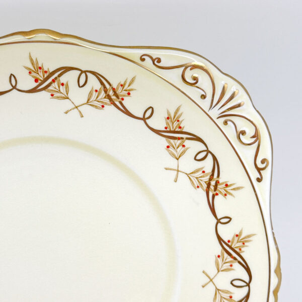 Grafton Golden Glory Ribbon Large Cake Plate