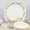 Grafton Golden Glory Ribbon Of Gold 21 Piece Tea Service