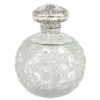 Hallmarked Silver Cut Glass Perfume Bottle Birmingham 1911