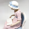 Lladro  Figurine A Good Book Girl Reading