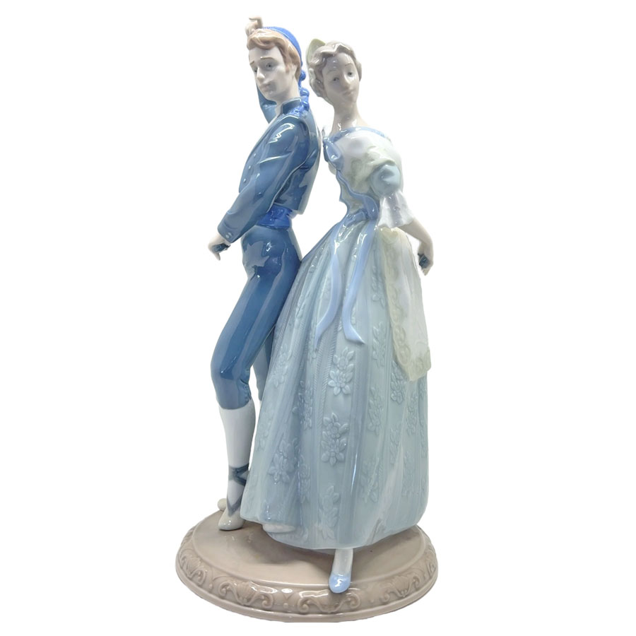 Lladro Nao Figurine Ballerina Pareja Bailarina - Clyde on 4th