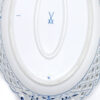Meissen Onion Pattern Reticulated Handled Bowl