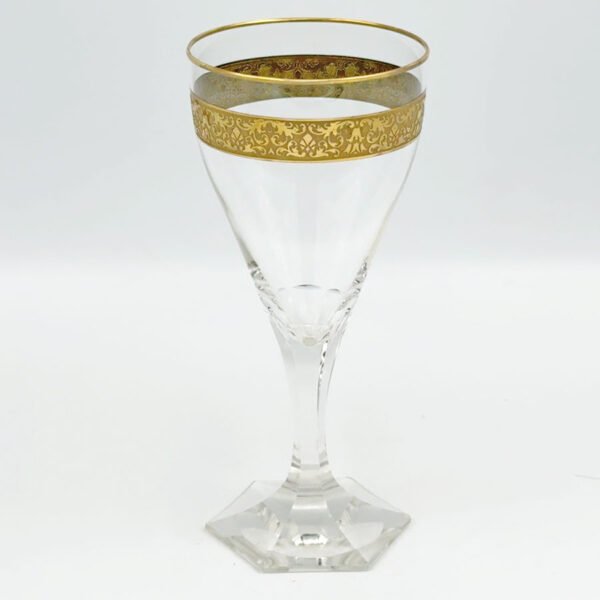 Moser Crystal Tall Stem Wine Glass Copenhagen Design C1960
