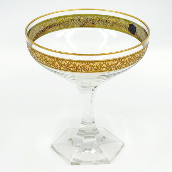 Moser Crystal Tall Stem Wine Glass Copenhagen Design-2 Moser Crystal Short Stem Glass Copenhagen Design C1960
