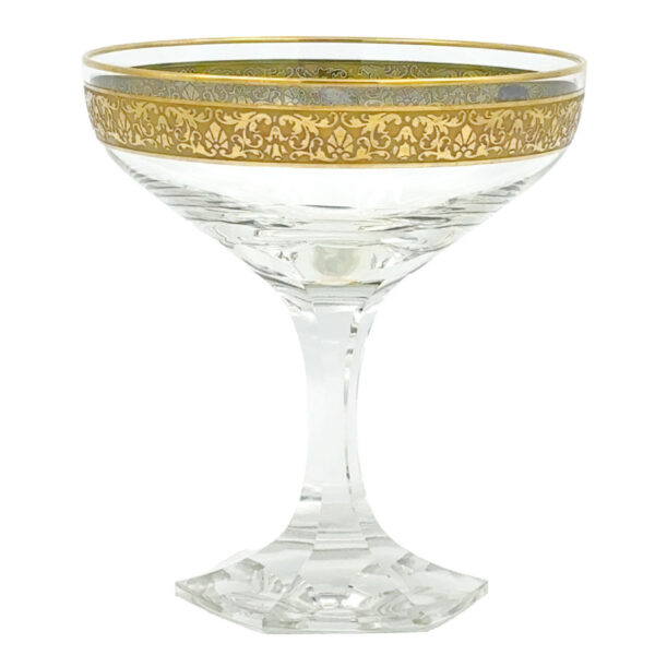 Moser Crystal Short Stem Glass Copenhagen Design C1960