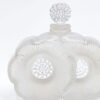 Rene Lalique Frosted Perfume Bottle Deux Fleurs