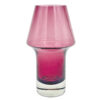 Riihimäki-Lasi-Oy-Hyacinth-Amethyst-Glass-Vase-By-Aimo-Okkolin Riihimäki Lasi Oy Hyacinth Amethyst Glass Vase By Aimo Okkolin C1960s