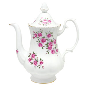 Royal Albert Pink Roses Coffee Pot