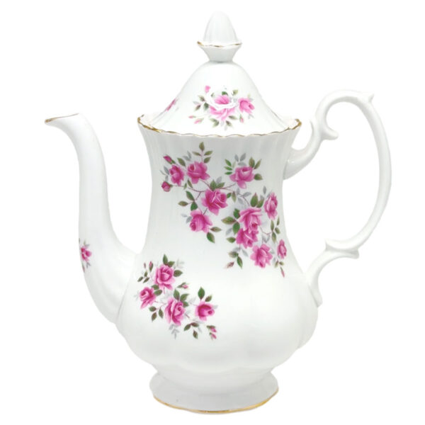 Royal Albert Pink Roses Coffee Pot