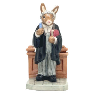 Royal-Doulton-Bunnykins-Barrister Royal Doulton Professions Bunnykins Barrister DB374