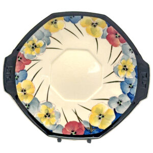 Royal Doulton Pansy Large Tea Cake Plate  D4049